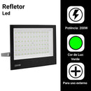 200W Led Reflector Full Power Bivolt Spotlight