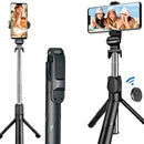 Bastão Pau de Selfie Retrátil Bluetooth suport tripé para celular com controle