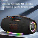 ZEALOT-S89: 250W Wireless Sound Box, 48000mAh Battery, Bright RGB, Spatter Resistant, Handle and Dual Connection