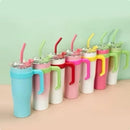 Copo Térmico Garrafa Com Tampa e Canudo 1,2 Litro ideal para Hidratação alta qualidade