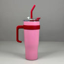 Copo Térmico Garrafa Com Tampa e Canudo 1,2 Litro ideal para Hidratação alta qualidade