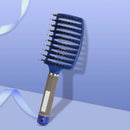 Bristle Hair Brush Denman Brush for Curly Hair Scalp Massage Comb Detangling Hairbrush for Women Professional Hair Styling Tool