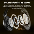 QCY H3 Pro ANC Wireless Headphone 50dB Noise Canceling Hi-Res Spatial Audio Earphone with LDAC Bluetooth 5.4 Over Ear Headset