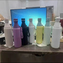 Dual scene portable thermos cup | Added large belly capacity, one click easy switching between car and desktop modes