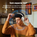 QCY H3 Pro ANC Wireless Headphone 50dB Noise Canceling Hi-Res Spatial Audio Earphone with LDAC Bluetooth 5.4 Over Ear Headset