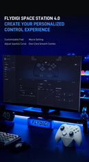 Controle para jogos Flydgi Direwolf 4 com tensão ajustável