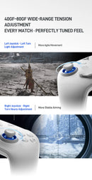 Controle para jogos Flydgi Direwolf 4 com tensão ajustável