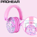 PROHEAR Kid Safety Ear Protection Passive Noise Cancelling EarProtetores auriculares infantis PROHEAR com cancelamento passivo de ruídomuffs for Autism Toddlers Children Reading NNR 25dB Pink Ear Muff
