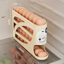 NASAN 4 Layers Automatic Rolling Egg Holder Rack Fridge Egg Storage Box Container Kitchen Egg Dispenser Fridge Organizer Racks
