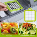 Kitchen Reusable Fruit Veggie Cutting Portable Vegetable Cutter Shredder Multifunctional Slicer Potato Chopper Carrot Grater