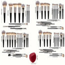 Conjunto de 3 a 20 pincéis de maquiagem macios e fofos para sombra