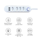 2M 110-220V USB Power Outlet Extension USB USB TYPE-C Electric Socket Extension Extension Extension Extension Extension Extension Extension Extension For PC