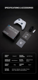 Controle para jogos Flydgi Direwolf 4 com tensão ajustável