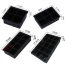 4/6/8/15Grids Silicone Ice Cube Molds Spherical Ice Molds Reusable Whiskey Ice Cube Molds Cocktail Freezer DIY Homemade Barware