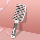 Bristle Hair Brush Denman Brush for Curly Hair Scalp Massage Comb Detangling Hairbrush for Women Professional Hair Styling Tool