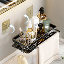 Prateleira de banheiro sem furos, para parede