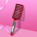 Bristle Hair Brush Denman Brush for Curly Hair Scalp Massage Comb Detangling Hairbrush for Women Professional Hair Styling Tool