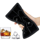 4/6/8/15Grids Silicone Ice Cube Molds Spherical Ice Molds Reusable Whiskey Ice Cube Molds Cocktail Freezer DIY Homemade Barware