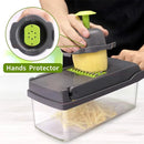 Kitchen Reusable Fruit Veggie Cutting Portable Vegetable Cutter Shredder Multifunctional Slicer Potato Chopper Carrot Grater