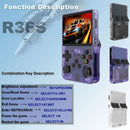 R36S Retro Video Game Console 3.5 Inch IPS Screen Linux System Handheld Game Consola Open Source Portable Game Player Boys Gift