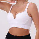 Women's Seamless Medium Support Activewear Yoga Sports Bra