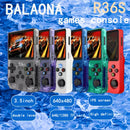 Console de videogame portátil retrô R36S de 128 GB com sistema Linux