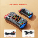 Console de jogos infantil com tela grande, brinquedo retrô