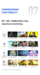 Controle para jogos Flydgi Direwolf 4 com tensão ajustável