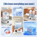 Mi Portable Wireless Washing Machine Underwear Cleaner 1.5L Mini Socks Washing Machine With LED Laundry Bucket