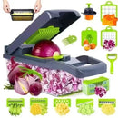 Multi-functional Vegetable Cutter, Kitchen Household, Potato Shreds, Shredded and Diced, Radish Grater, Slicer Kitchen Gadgets