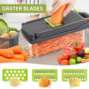 Kitchen Reusable Fruit Veggie Cutting Portable Vegetable Cutter Shredder Multifunctional Slicer Potato Chopper Carrot Grater