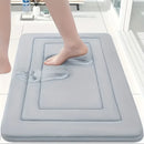 1pc Absorbent Non-Slip Bath Mat | Comfortable Standing Pad for Living Room, Bedroom