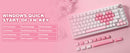 YUNZII B75 PRO White Heart Mechanical Gaming Keyboard, Gasket 75 Knob RGB Keyboard, Triple Mode Hot-Swap Custom Creamy Keyboard