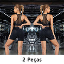 2 pcs, Women's Sports Shorts, Gym Shorts, Women's Yoga Pants With Tbelly And Butt Control