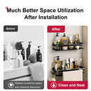 Prateleira de banheiro sem furos, para parede