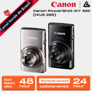 【Do Brasil】Canon PowerShot IXY 650 (IXUS 285) portable small card digital camera with 12x optical zoom and 25mm wide angle