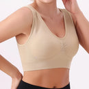 Women's Seamless Medium Support Activewear Yoga Sports Bra