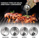 Organizador de vidro para potes de especiarias, saleiros e pimenteiros