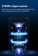 Aspirador de pó portátil sem fio, 27000PA