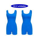 Women's Yoga Jumpsuit Fit, Open Back and Fit Waist Gym Outfit Short Sleeveless Gym Jumpsuit