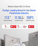 Controle para jogos Flydgi Direwolf 4 com tensão ajustável