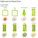 Kitchen Reusable Fruit Veggie Cutting Portable Vegetable Cutter Shredder Multifunctional Slicer Potato Chopper Carrot Grater