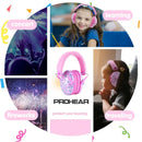 PROHEAR Kid Safety Ear Protection Passive Noise Cancelling EarProtetores auriculares infantis PROHEAR com cancelamento passivo de ruídomuffs for Autism Toddlers Children Reading NNR 25dB Pink Ear Muff