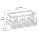 Kitchen Sink Drain Rack Organizer Sponge Storage Faucet Holder Soap Drainer Dishcloth Towel Rack Kitchen Sink Organizer