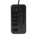 2M 110-220V USB Power Outlet Extension USB USB TYPE-C Electric Socket Extension Extension Extension Extension Extension Extension Extension Extension For PC