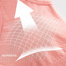 2 Pieces Wide Strapless Bra Women's Sports Shirt Breathable Comfortable Underwear