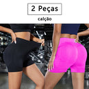 2 pcs, Women's Sports Shorts, Gym Shorts, Women's Yoga Pants With Tbelly And Butt Control