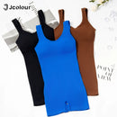 Women's Yoga Jumpsuit Fit, Open Back and Fit Waist Gym Outfit Short Sleeveless Gym Jumpsuit
